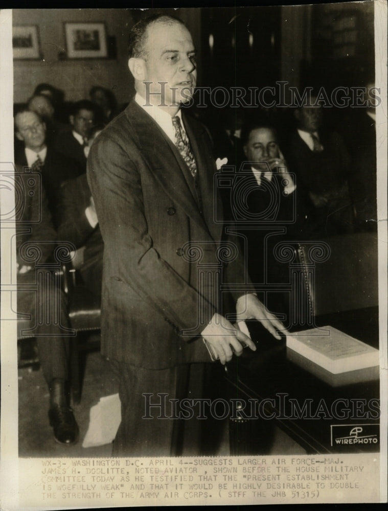 1990 Press Photo Major James Doglittle Wonderfully Week - RRW18685 - Historic Images