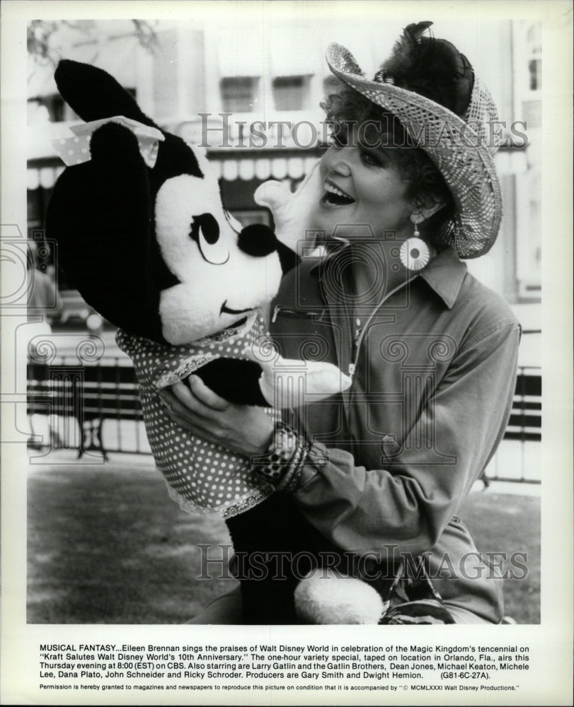 1981 Press Photo Eileen Brennan Actress - RRW18757 - Historic Images