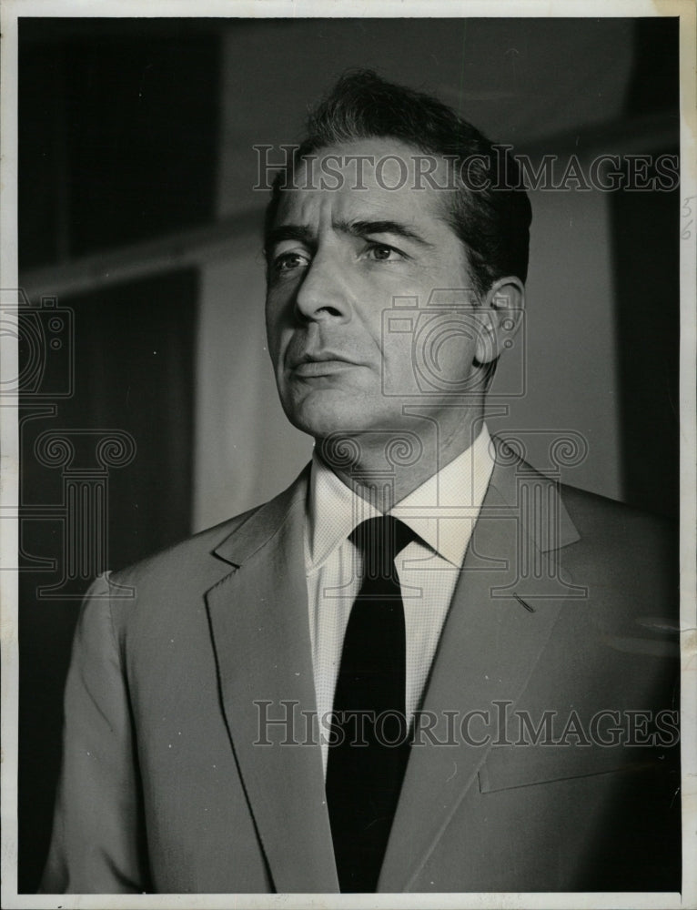 1966 Press Photo Rossano Brazzi/Italian Actor - RRW18783 - Historic Images