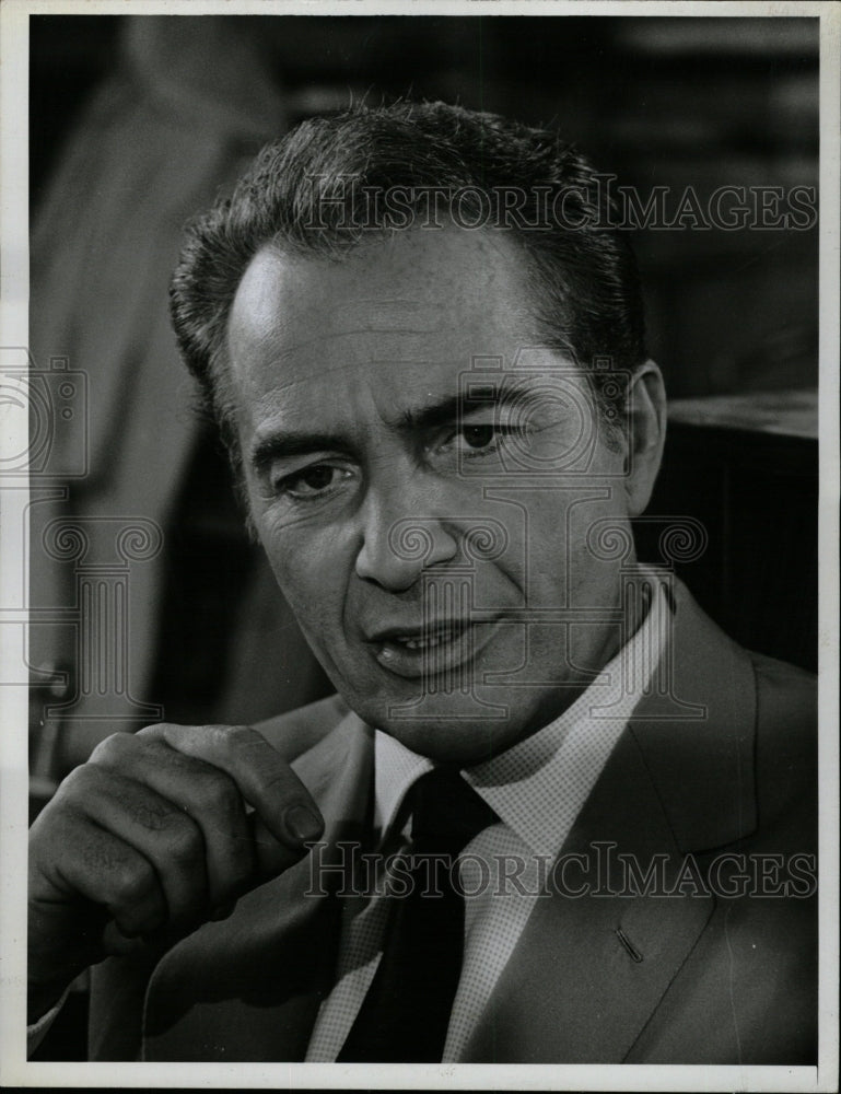 1968 Press Photo Rossano Brazzi Italian Actor - RRW18787 - Historic Images