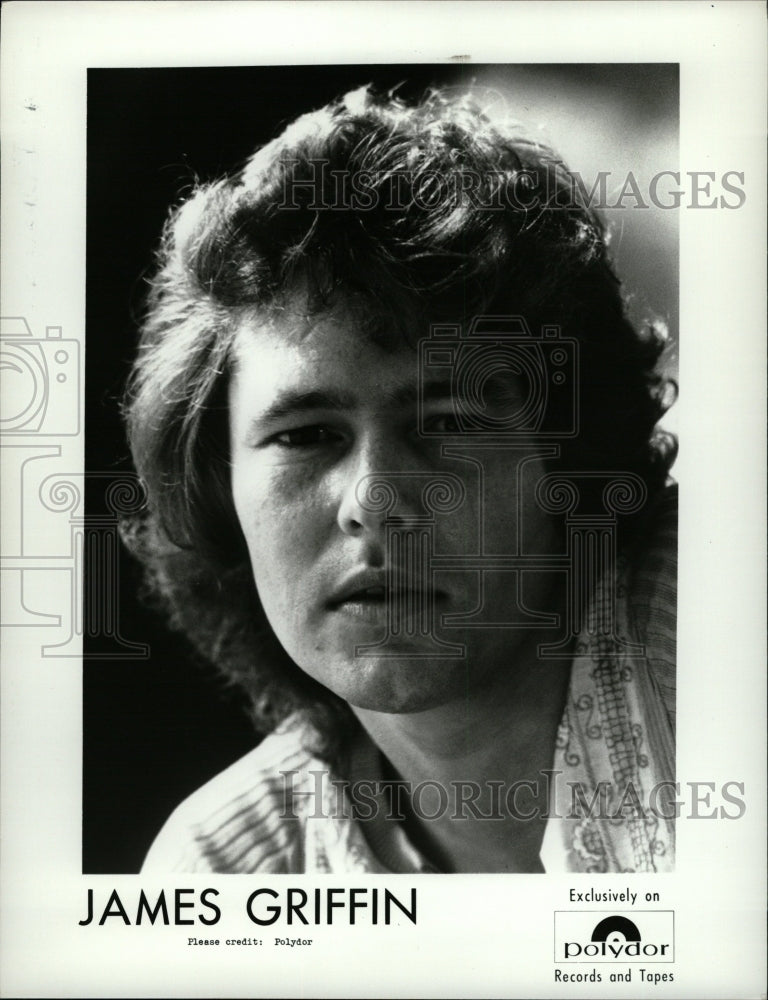 1974 Press Photo Singer Griffin Promotional Picture - RRW18851 - Historic Images