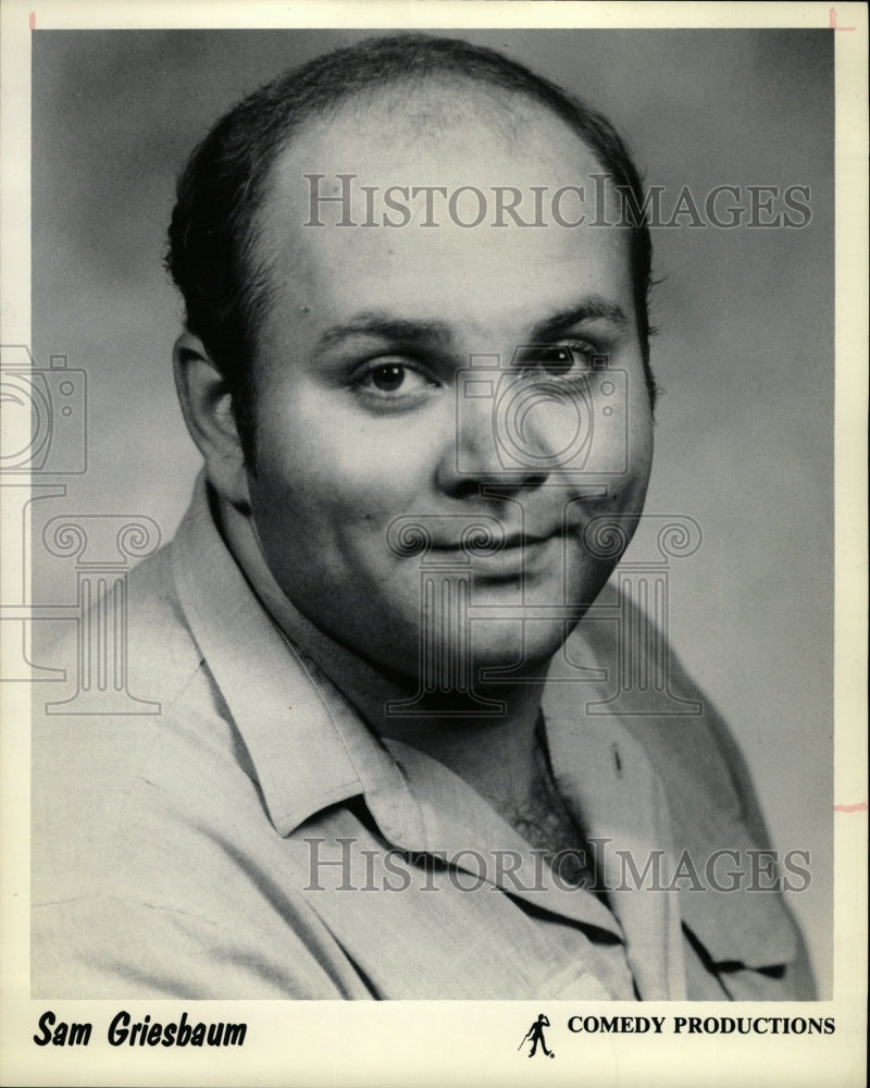 1995 Press Photo Comedian Sam Griesbaum Promo Picture - RRW18859 - Historic Images