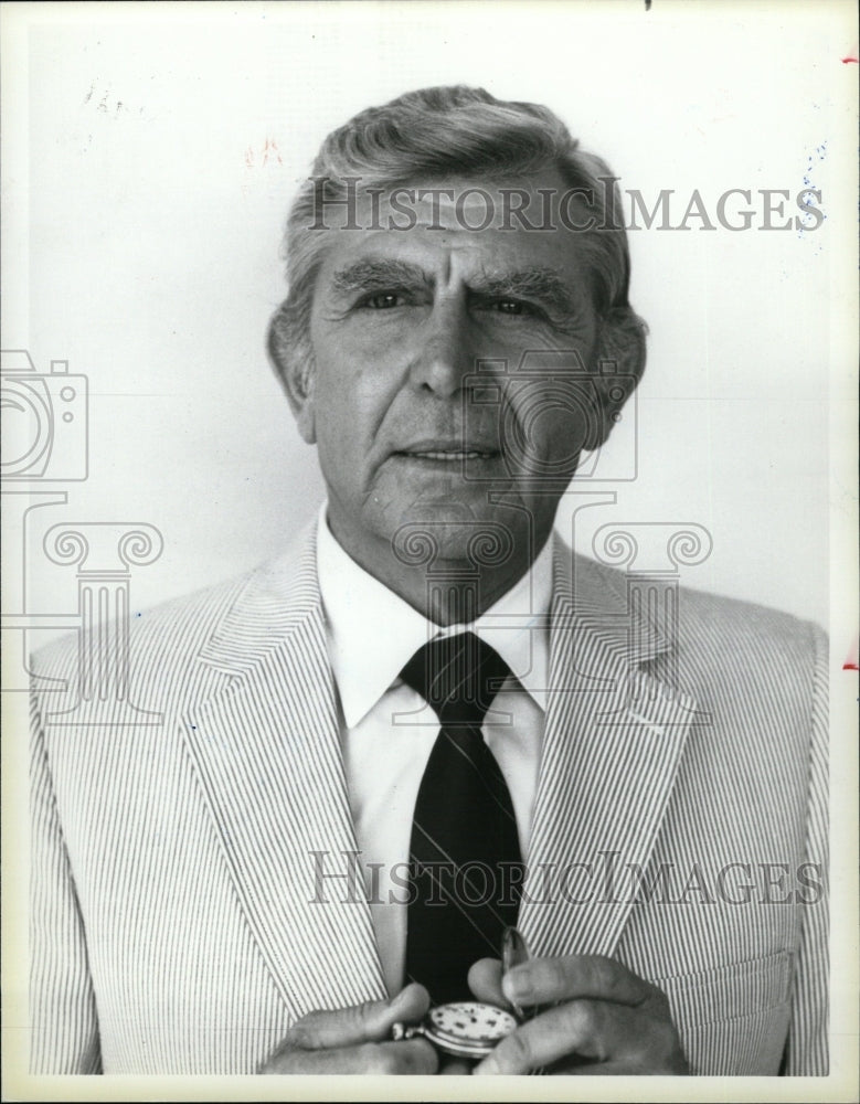 1988 Press Photo Andy Samuel Griffith Actor Director - RRW18913 - Historic Images