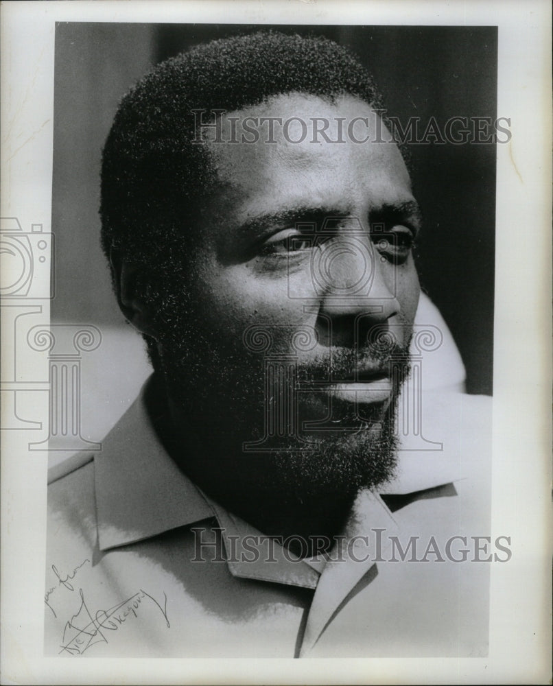 1973 Press Photo Dick Gregory/Comedian/Activist/Author - RRW18999 - Historic Images