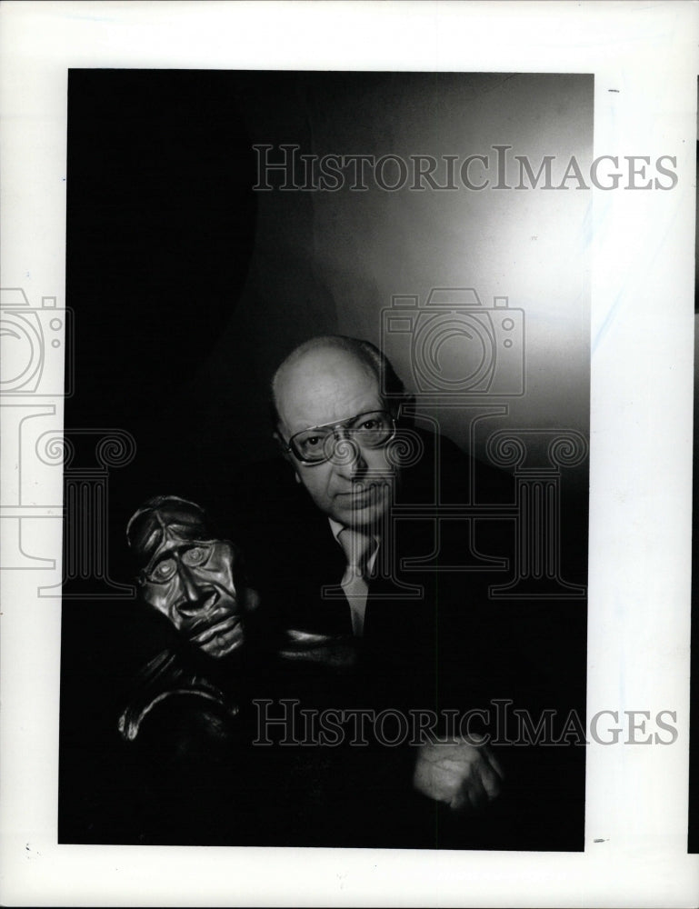 1989 Press Photo Jack Goldman Holocaust survivor - RRW19035 - Historic Images