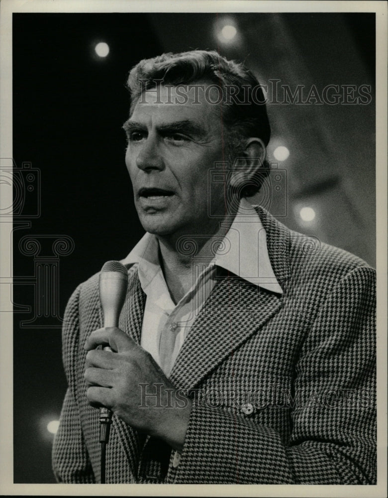 1976 Press Photo Actor Andy Griffith - RRW19571 - Historic Images