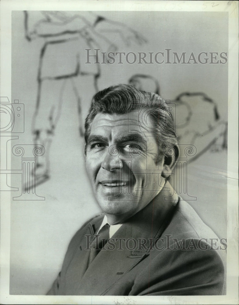 1972 Press Photo Andy Griffith American Actor Director - RRW19575 - Historic Images