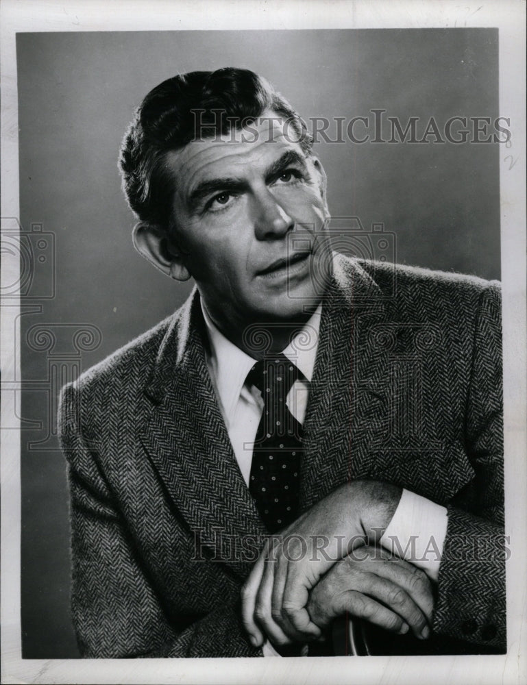 1970 Press Photo Andy Samuel Griffith American actor - RRW19577 - Historic Images