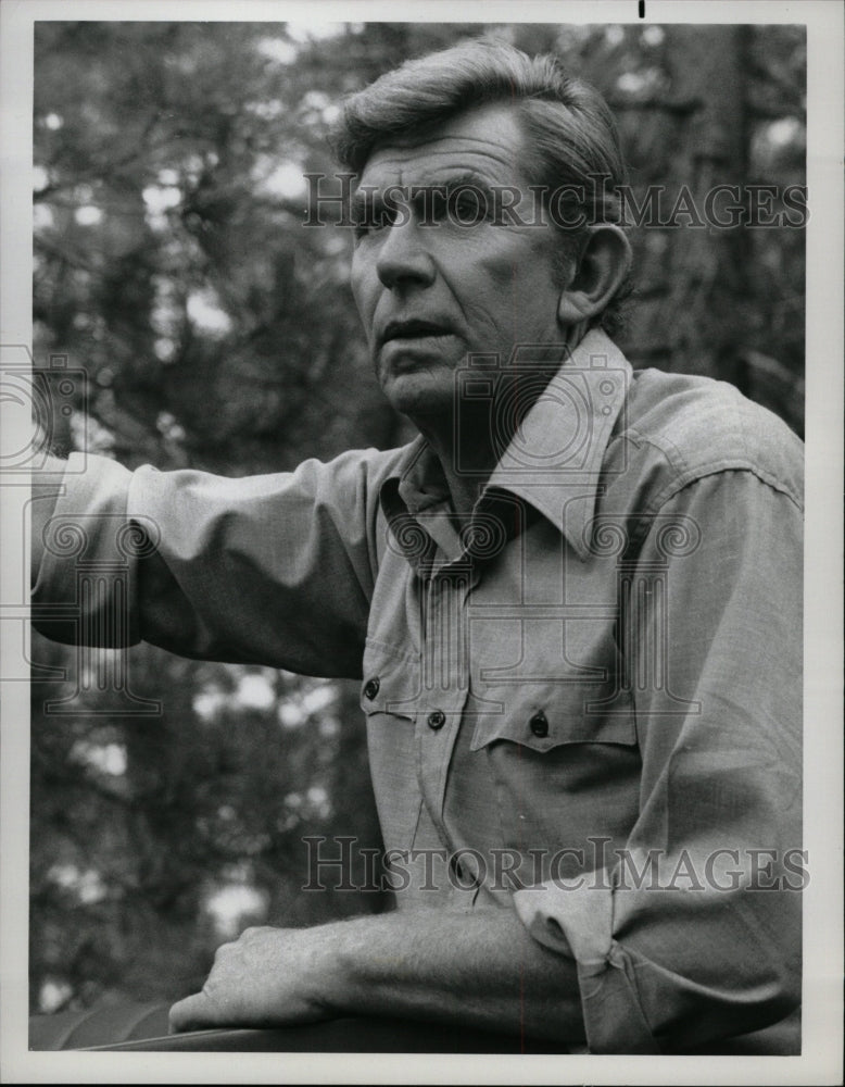 1977 Press Photo Andy Griffith American Actor Director - RRW19593 - Historic Images