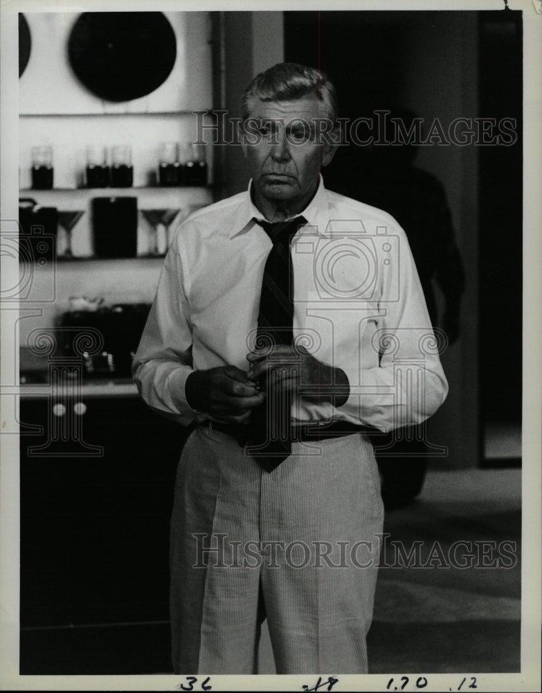 1986 Press Photo Andy Samuel Griffith American actor - RRW19603 - Historic Images