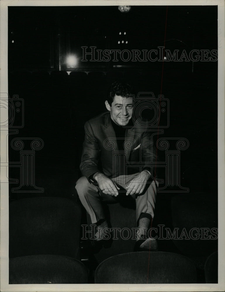 1962 Press Photo Eddie Fisher &quot;The Ed Sullivan Show&quot; - RRW19621 - Historic Images