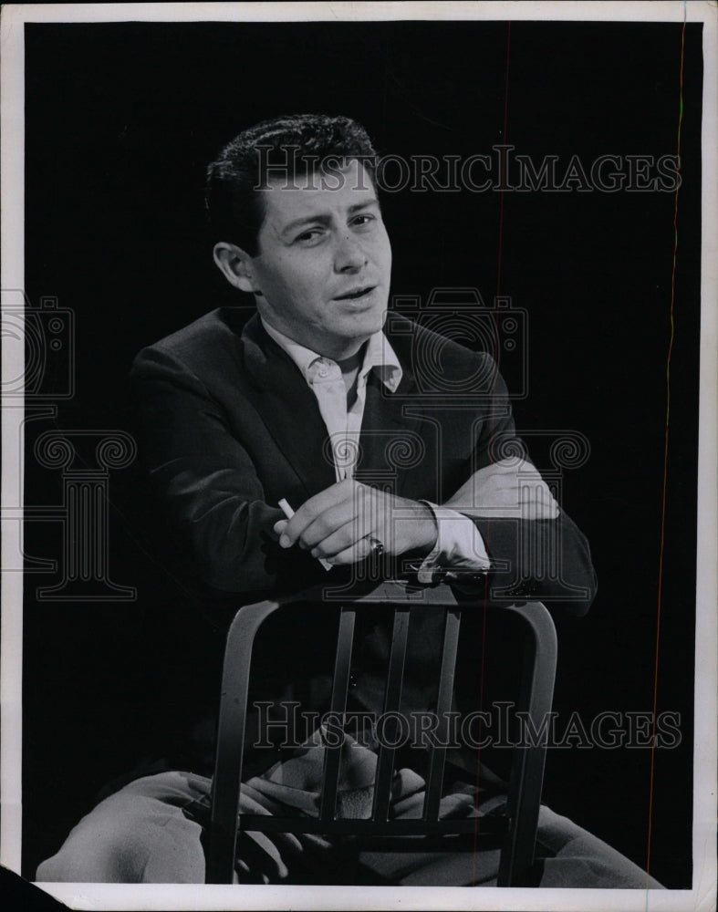 1958 Press Photo Eddie Fisher in The Eddie Fisher Show - RRW19625 - Historic Images