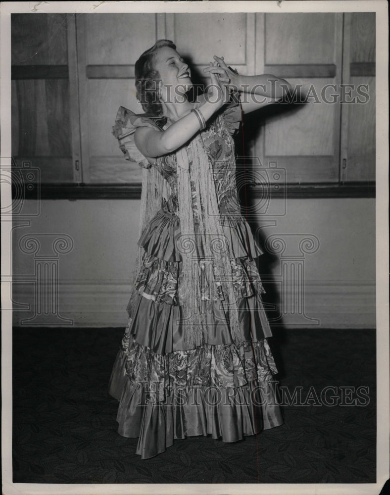 1950 Press Photo Joan Fisher Choreographer Unity - RRW19647 - Historic Images