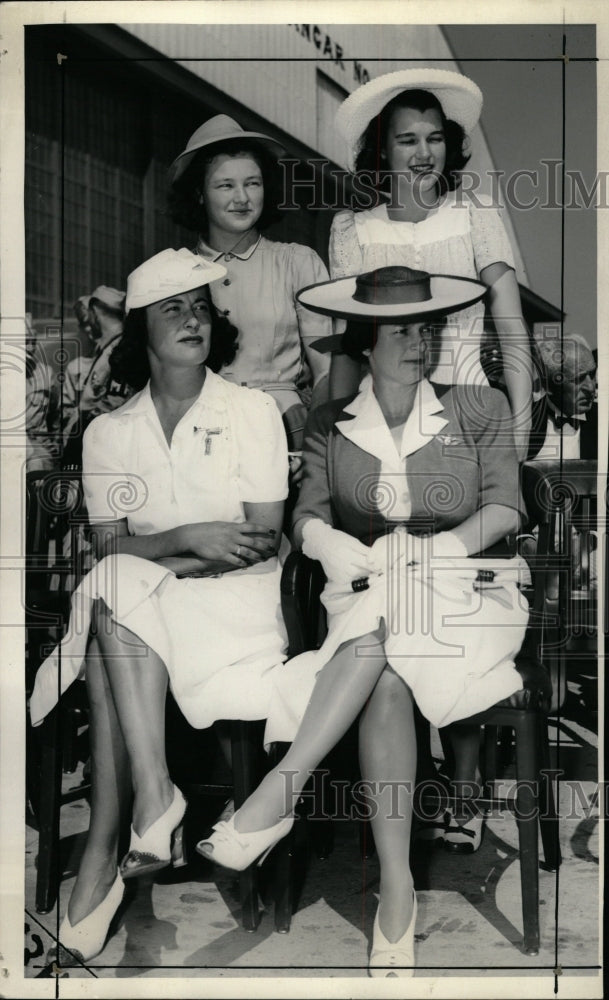 1941 Press Photo Maj.General John F Curry&#39;s family - RRW19721 - Historic Images