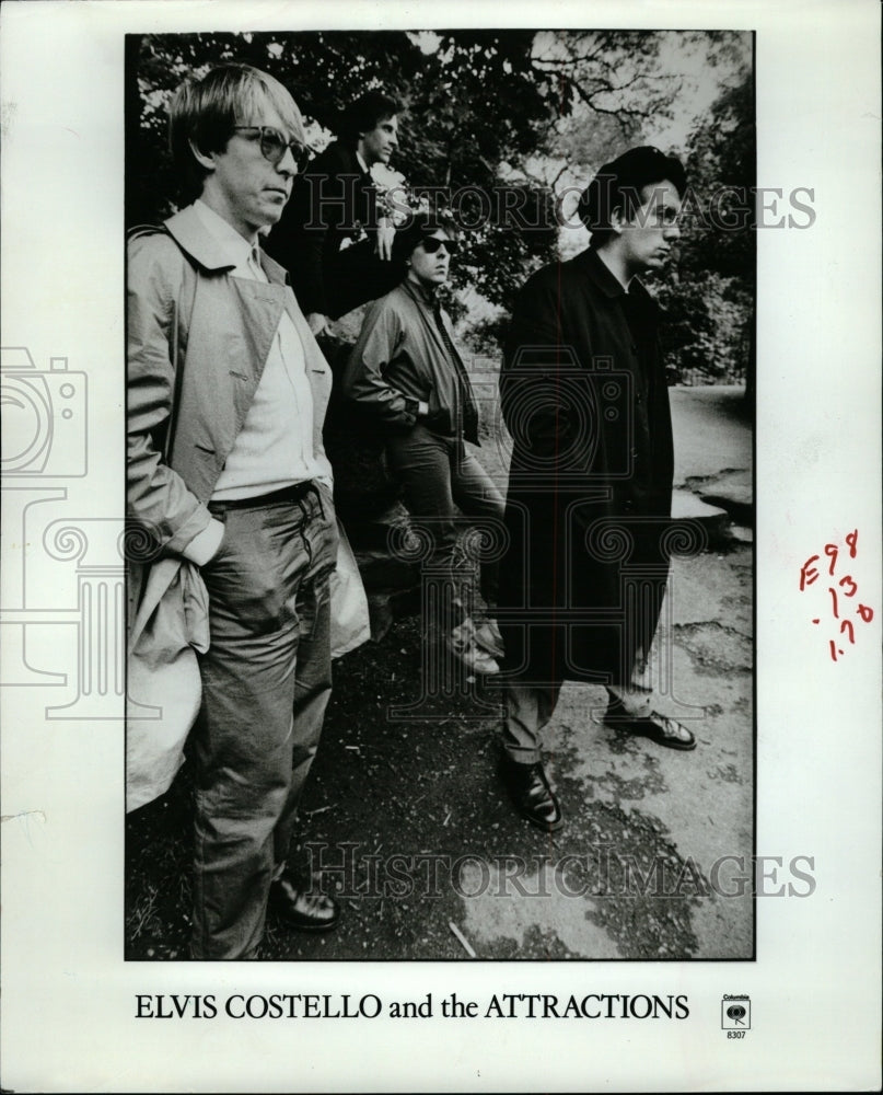 1983 Press Photo Declan Patrick MacManus Elvis Costello - RRW19779 - Historic Images