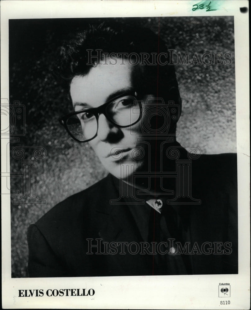 1983 Press Photo Declan Patrick MacManus singer - RRW19783 - Historic Images