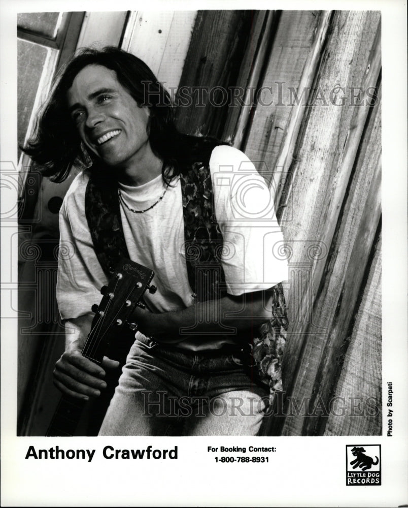 1994 Press Photo Anthony Crawford Instrumentalist Singe - RRW19837 - Historic Images