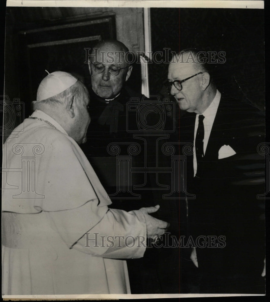 1963 Press Photo Pope John XXIII - RRW19859 - Historic Images