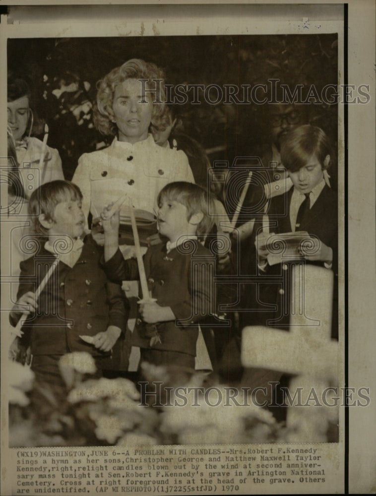 1970 Press Photo Robert F. Kennedy Memorial Service - RRW19955 - Historic Images