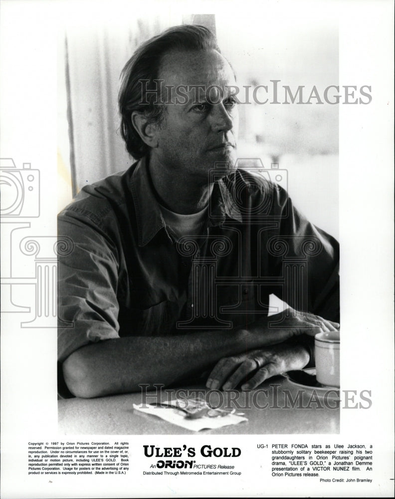 1997 Press Photo Peter Fonda Ulee&#39;s Gold - RRW20057 - Historic Images