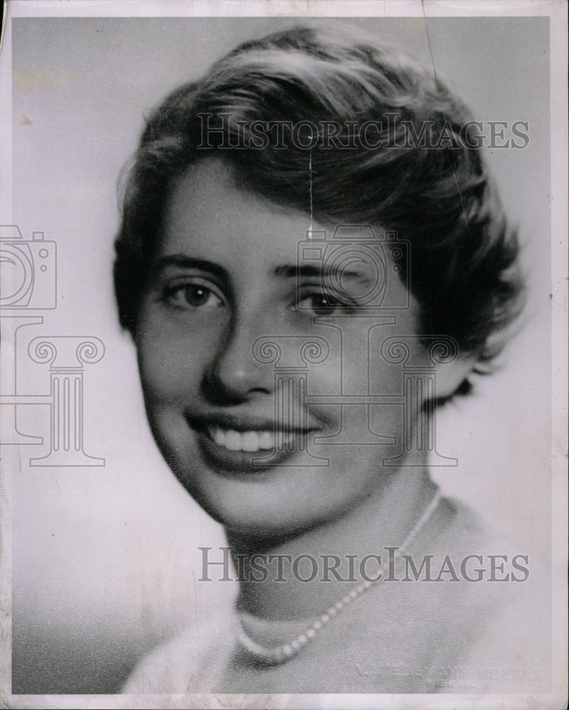 1955 Press Photo Kathleen Fitzsimons - RRW20131 - Historic Images