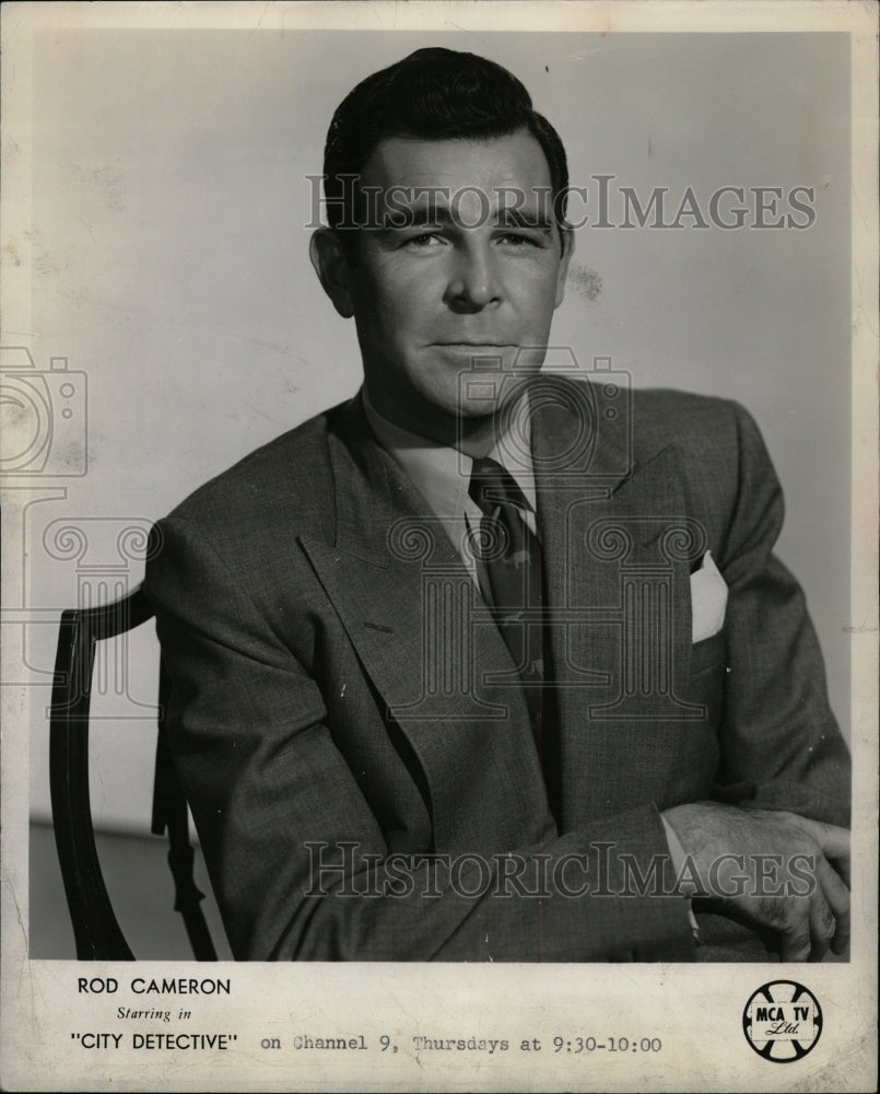 1955 Press Photo Rod Cameron Westerns - RRW20229 - Historic Images