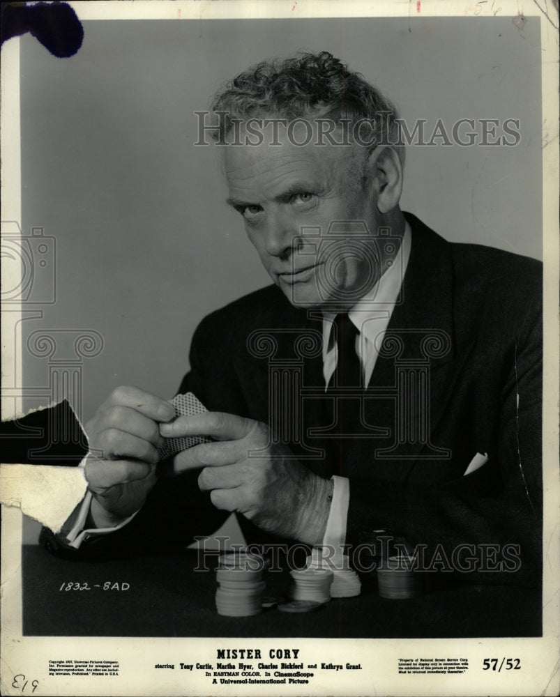 1961 Press Photo Charles Bickford - RRW20265 - Historic Images