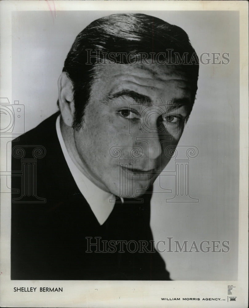 1970 Press Photo Shelley Berman American Comedian - RRW20313 - Historic Images