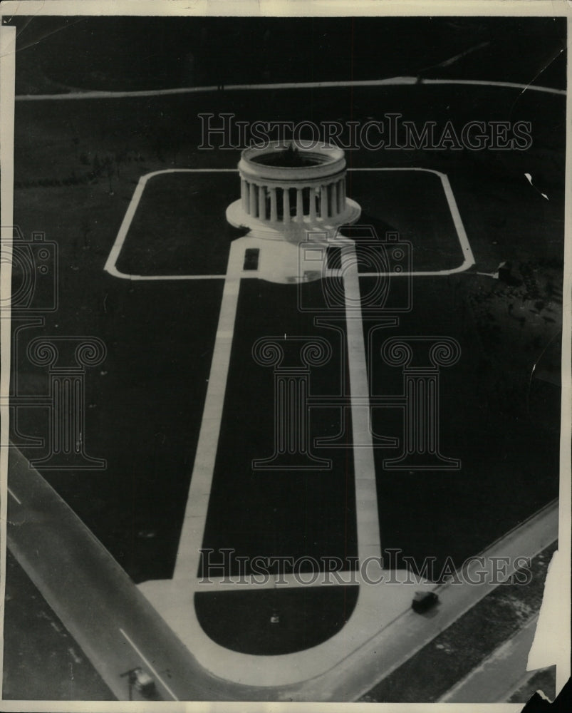 1934 Press Photo Warren Gamaliel Harding Memorial - RRW20393 - Historic Images