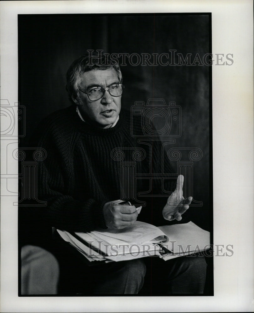 1976 Press Photo Mines School Albert Meicher - RRW20437 - Historic Images