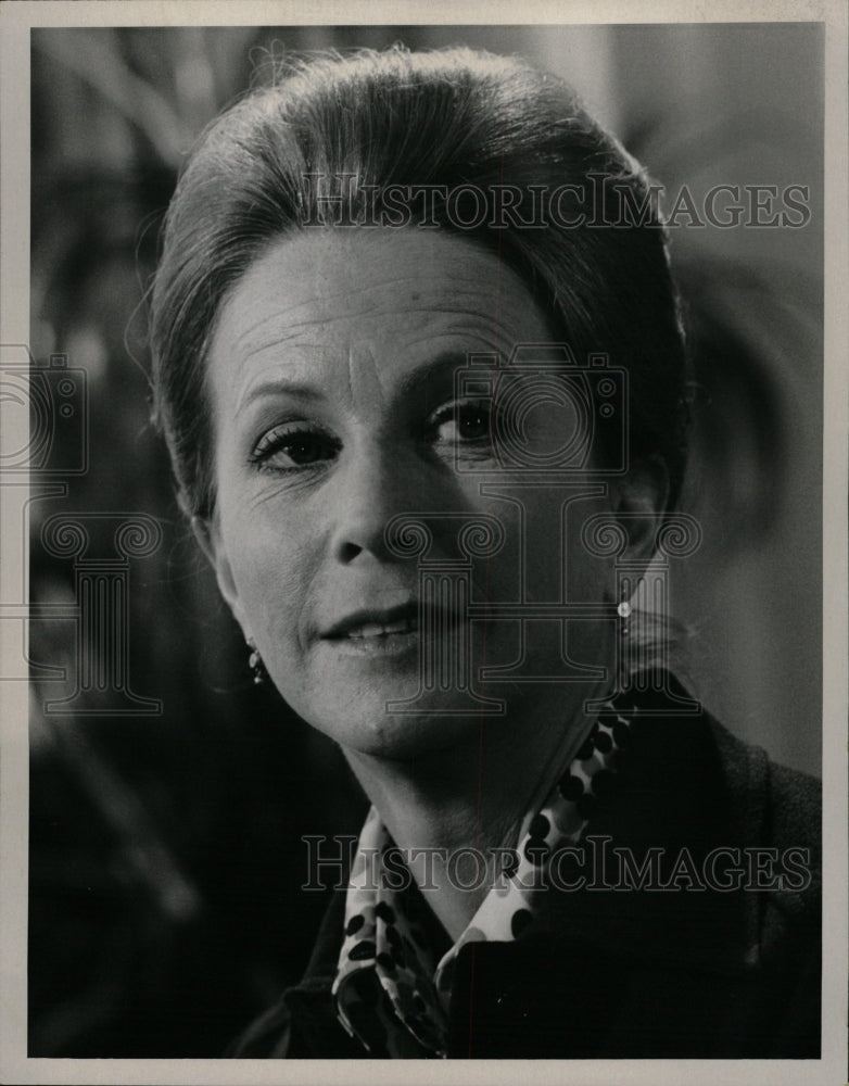 1973 Press Photo Actress Julie Harris Profile - RRW20485 - Historic Images