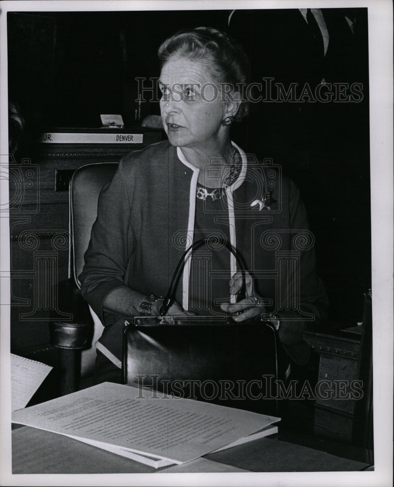 1963 Press Photo Rep. Kathleen Littler - RRW20579 - Historic Images