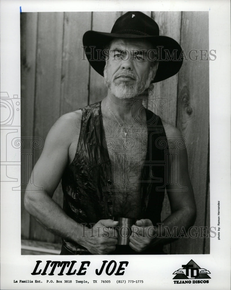 1993 Press Photo Entertainer Little Joe Promo Picture - RRW20591 - Historic Images