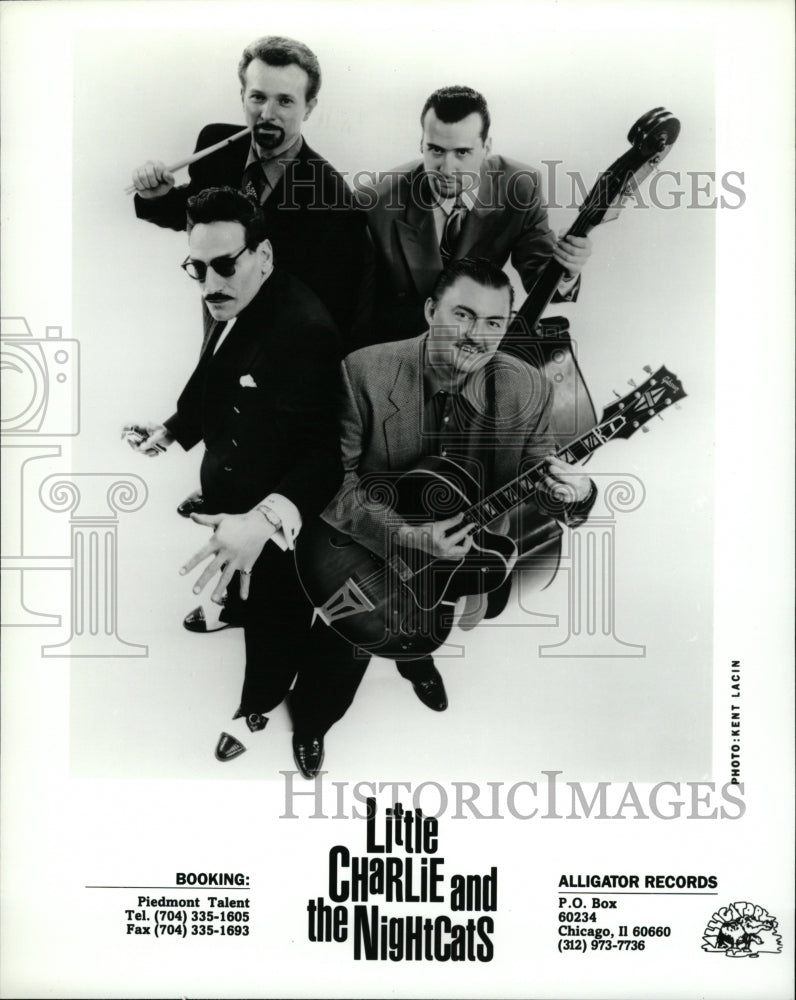 1995 Press Photo Little Charlie And The Nightcats - RRW20627 - Historic Images