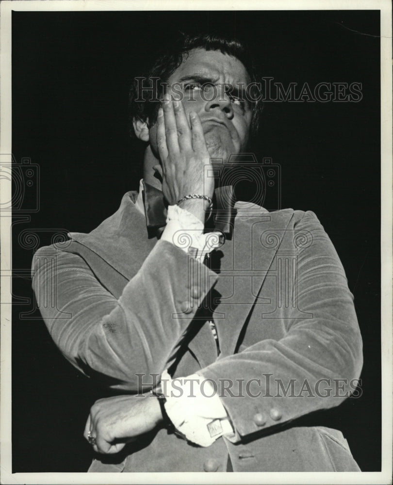 1977 Press Photo RIch Little Impressionist - RRW20657 - Historic Images