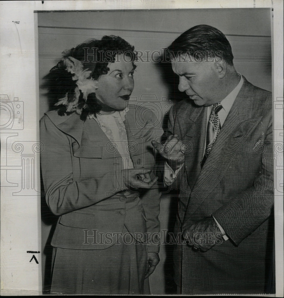 1949 Press Photo Reseda Corrigon Chicago Prosecutor Jam - RRW20821 - Historic Images