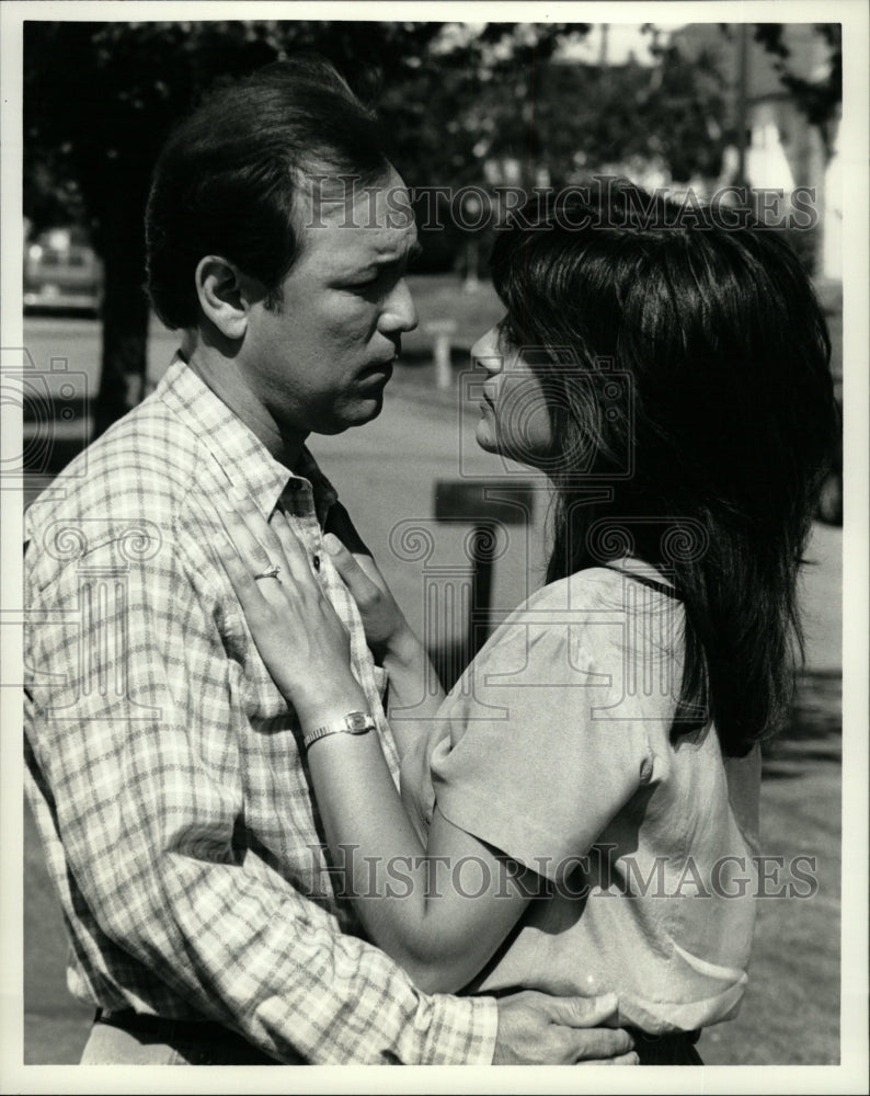 1993 Press Photo Actors Ruben Blades Ada Maris - RRW20917 - Historic Images