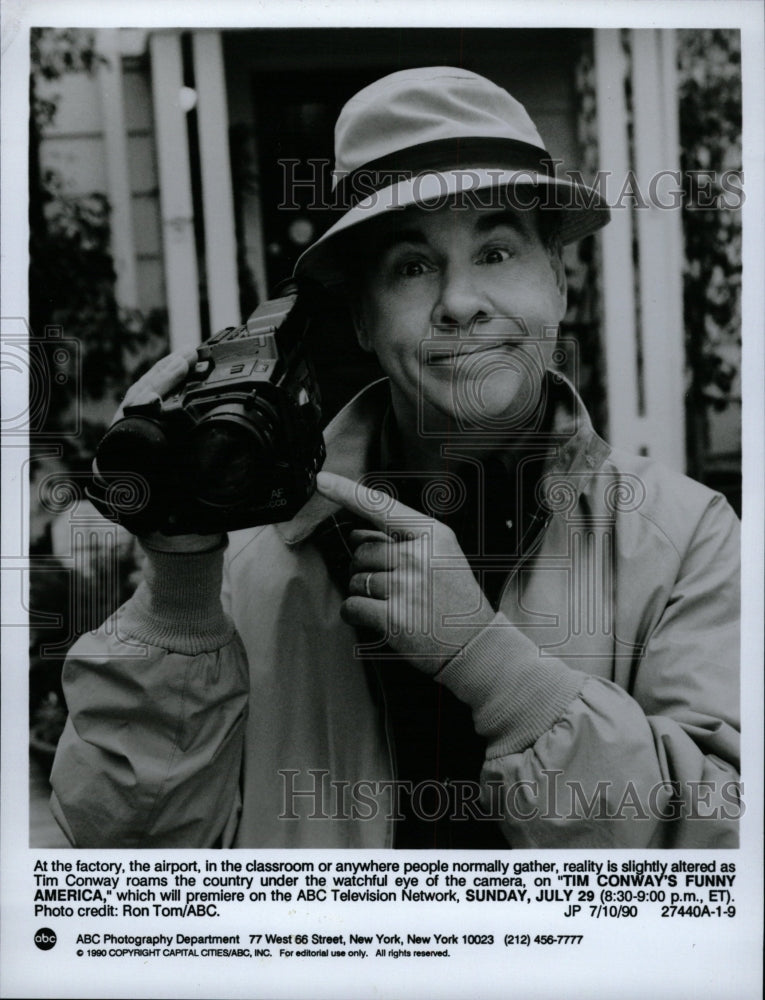 1990 Press Photo Tim Conway - RRW21005 - Historic Images