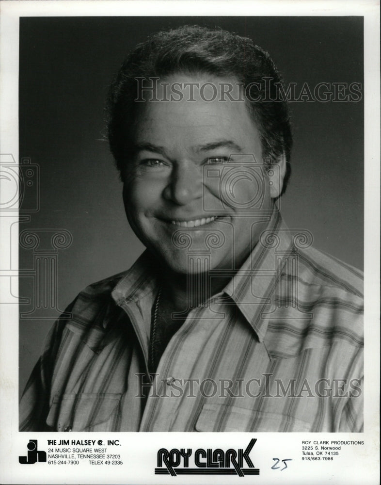 1989 Press Photo Roy Clark - RRW21011 - Historic Images