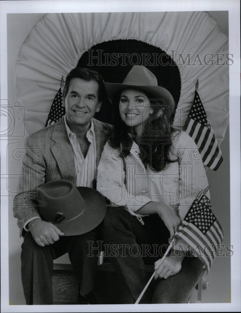 1990 Press Photo Richard Wagstaff Dick Clark American - RRW21043 - Historic Images