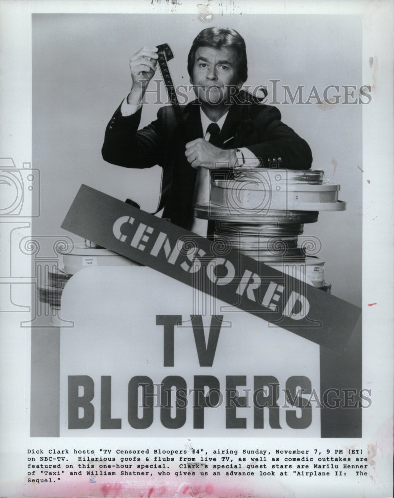 1982 Press Photo Dick Clark (TV Host) - RRW21087 - Historic Images