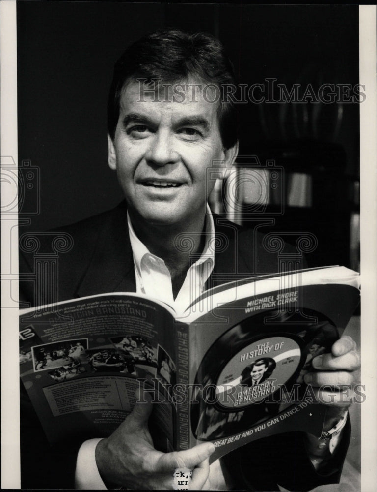 1987 Press Photo Dick Clark - RRW21123 - Historic Images