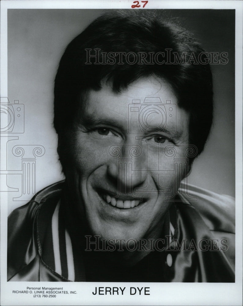 1985 Press Photo Jerry Dye Headshot Actor - RRW21587 - Historic Images