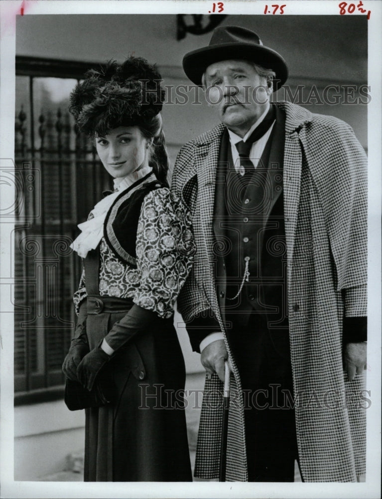 1982 Press Photo Jane Seymour Howard Duff John East ABC - RRW21651 - Historic Images