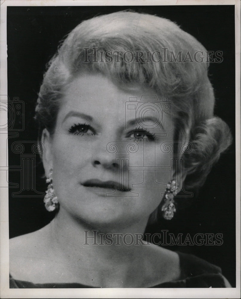 1967 Press Photo Loretta Curry Opera star - RRW21791 - Historic Images