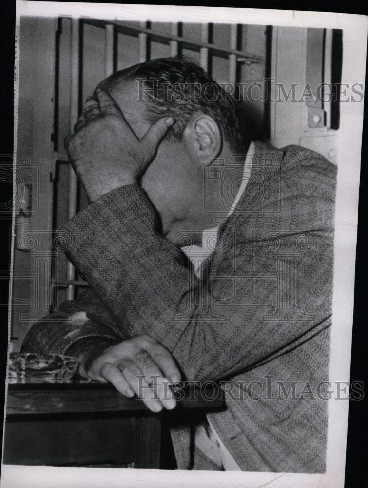 1954 Press Photo Broderick Crawford America Academy TV - RRW21941 - Historic Images