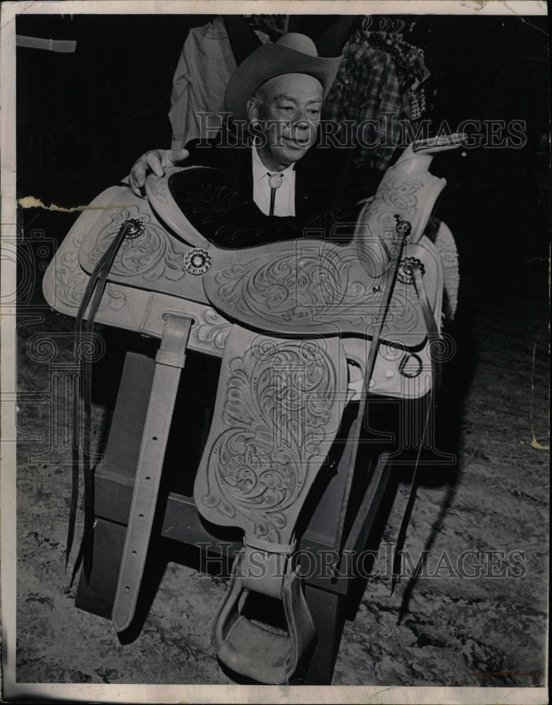 1959 Press Photo Robert Red Fenwick Denver Post Wild - RRW21977 - Historic Images