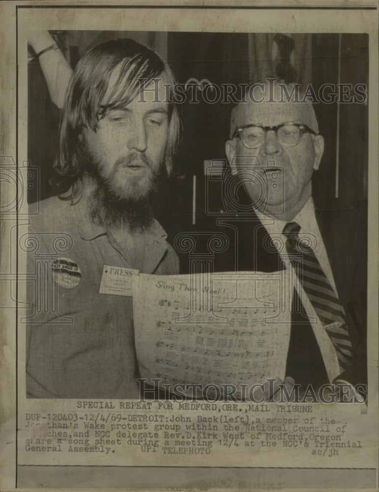 1969 Press Photo John Back Jonathan Wake Kirk West NCC - RRW22145 - Historic Images