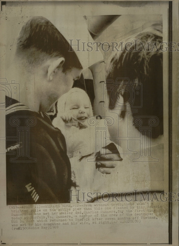 1969 Press Photo US Navy Embarkation Debarkation - RRW22397 - Historic Images