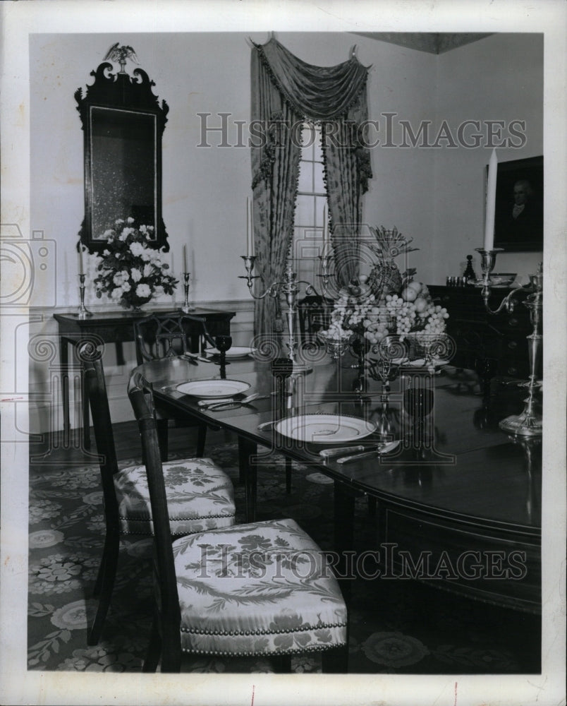 1970 Press Photo Dining Rooms Decorations - RRW22511 - Historic Images